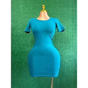 Forever 21 Women's Mini Dress Green Size S